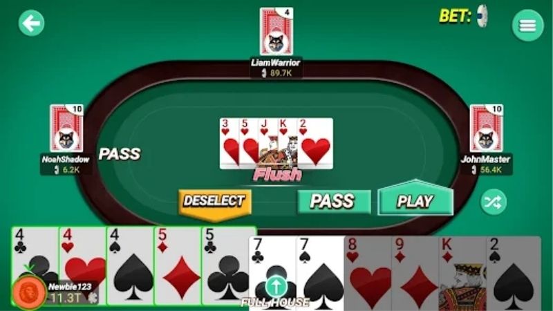 Cảm Nhận Đẳng Cấp Game Bài Big Two Chỉ Có Tại Sunwin