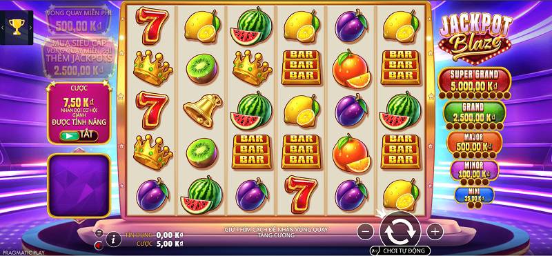 Tổng quan Ngọn Lửa Jackpot Kubet và tính năng Jackpot Blaze